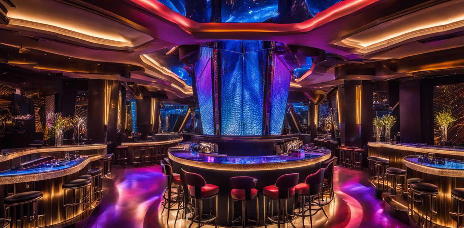 Opulent nightlife at Omnia Nightclub
